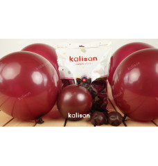 Kalisan Opak Bordo 12 inç 100 lü