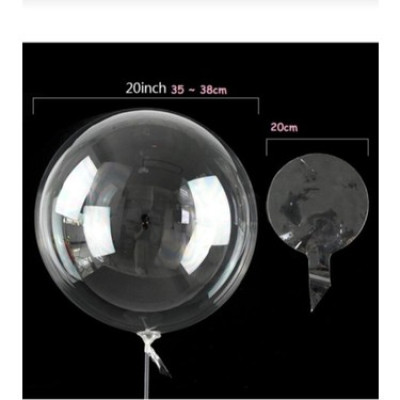 Şeffaf Balon 20 inç Bobo 1 adet Şeffaf Balon 20 inç Bobo 1 adet