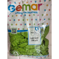 Pastel Balon Açık Yeşil Balon 100 adetli Gemar 13 inç Pastel Balon Açık Yeşil Balon 100 adetli Gemar 13 inç