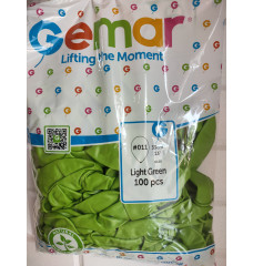 Pastel Balon Açık Yeşil   Balon 100 adetli Gemar 13 inç