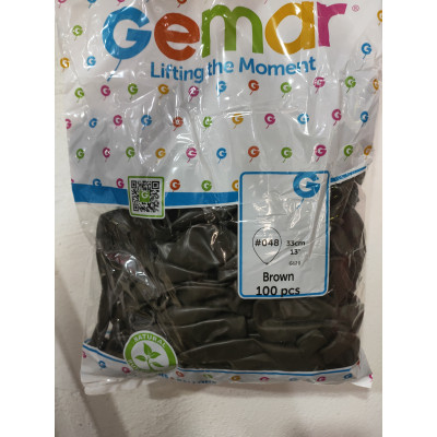 Pastel Kahverengi Balon Gemar 100'lü 13 inç Pastel Kahverengi Balon Gemar 100'lü 13 inç