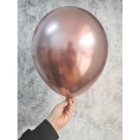 Krom RoseGold balon 12 inç 30 cm 50 adet Kalisan