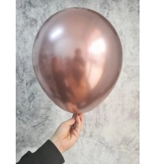 Krom RoseGold balon 12 inç 30 cm 50 adet Kalisan