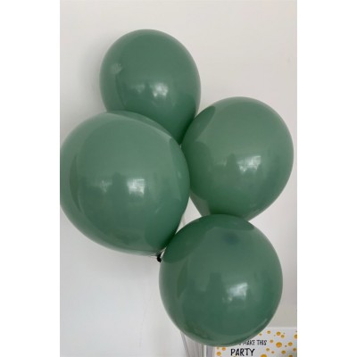 Kalisan Retro Ada Çayı (sage) 12 inç 100'lü Balon