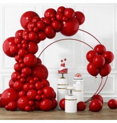 Kalisan Deep Red (Koyu Kırmızı Balon 12inç 30 cm 50'li paket