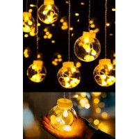 Top LED perde 2*2 12 saçaklı 
