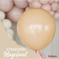 Kalisan Hazelnut (fındık) Balon 12inç 30 cm 100'lü paket