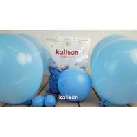 Kalisan Açıkmavi Balon (baby blue) 12inç 30 cm 100'lü Paket