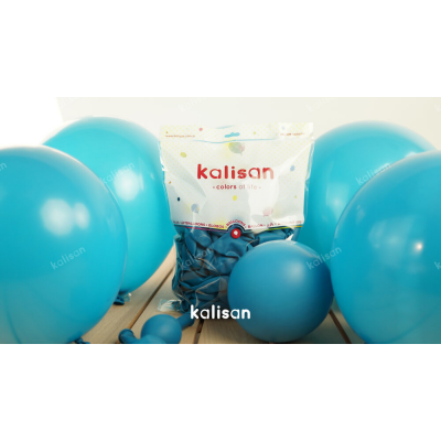 Kalisan Turkuaz Balon 12inç 30 cm 20'li