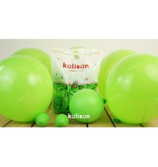 Kalisan Limon Yeşili (lime green)  12 inç balon Kalisan 100 adetli