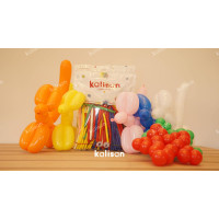 Sosis Balon Renkli 100'lü Kalisan