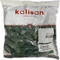 Kalisan Haki Yeşil (dark green)Balon 12inç 30 cm 100'lü paket