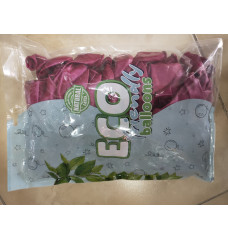 Metalik Balon Fuşya 12 inç 100 lü paket
