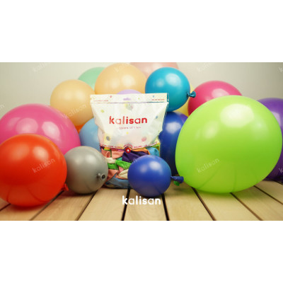 Kalisan Pastel Balon Karışık 100'lü 12 inç