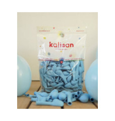 Kalisan Minik Makaron Mavi 5 inç  100 Adet 