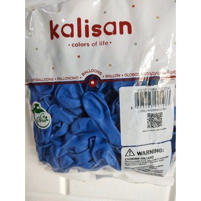 Kalisan Minik Blue (koyu mavi ) 5inç  100 adetli paketler