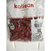 Kalisan Minik Deep Red (derin kırmızı)  5inç  100 adetli paketler