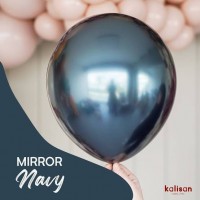 Krom Gece Mavisi (navy) balon 12 inç 30 cm 50 adet Kalisan