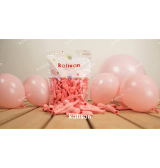 Kalisan Minik Makaron pembe 5 inç  100 Adet 