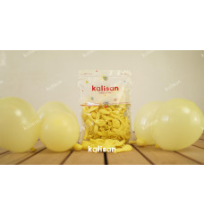 Kalisan Minik Makaron Sarı 5 inç  100 Adet 