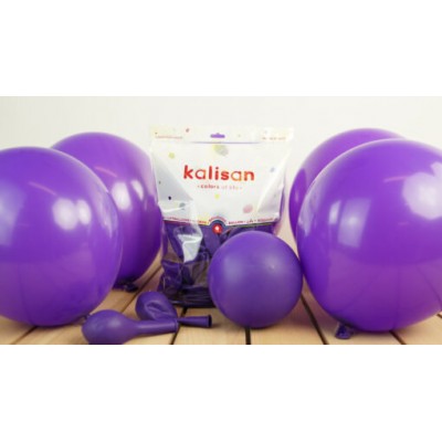 Kalisan ( Mor ) Balon 12inç 30 cm 50 adetli