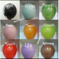 Pastel Balon 20'li paket  12 inç 30 cm