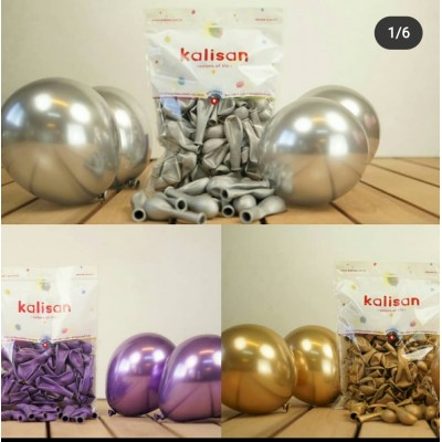 Krom Balon Minik 5 inç 50 adetli