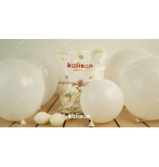 Kalisan Beyaz Balon 12 inç  100'lü