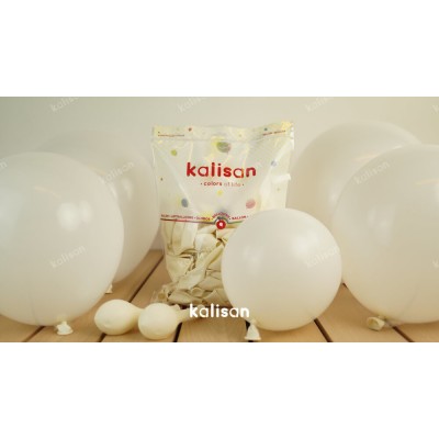 Kalisan Beyaz Balon 12 inç  20'li