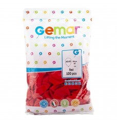Pastel Kırmızı Balon Gemar 100'lü 13 inç Pastel Kırmızı Balon Gemar 100'lü 13 inç