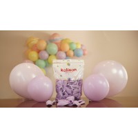 Kalisan Makaron Lila Balon 12 inç 100'lü Paket