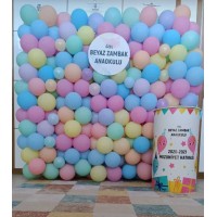 Makaron Balon 12 inç 30 cm 20 adet  hbk