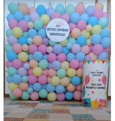 Makaron Balon 12 inç 30 cm 50 adet hbk