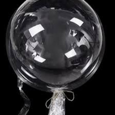 Şeffaf Balon 30 inç Bobo Çift ağızlı 1 adet