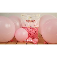 Kalisan Açık Pembe Balon 12inç 30 cm 100'lü paket