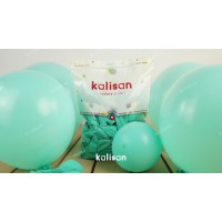 Kalisan Deniz Yeşili  Balon 12inç 30 cm 100'lü paket