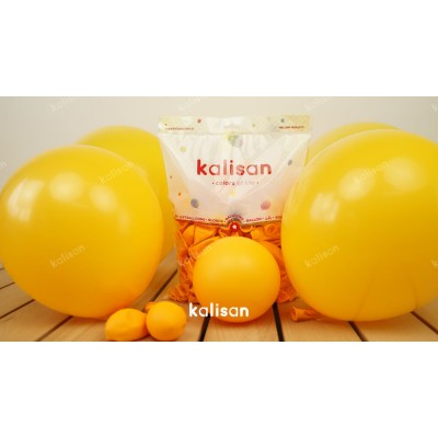 Kalisan Hardal (amber )Balon 12inç 30 cm 100'lü paket