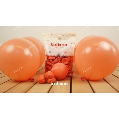 Kalisan Mercan  Balon 12inç 30 cm 100'lü paket