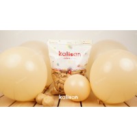 Kalisan Sütlü Kahve(Ten rengi)BLUSH 12 inç Balon 100'lü