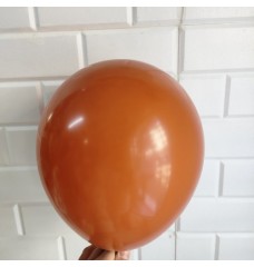 Kalisan  Retro Yanık Turuncu 12inç balon  50 adetli