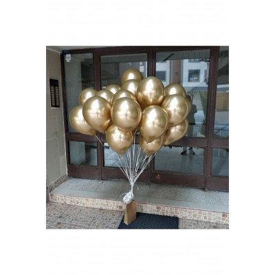 Krom Gold balon 12 inç 30 cm 50 adet Kalisan